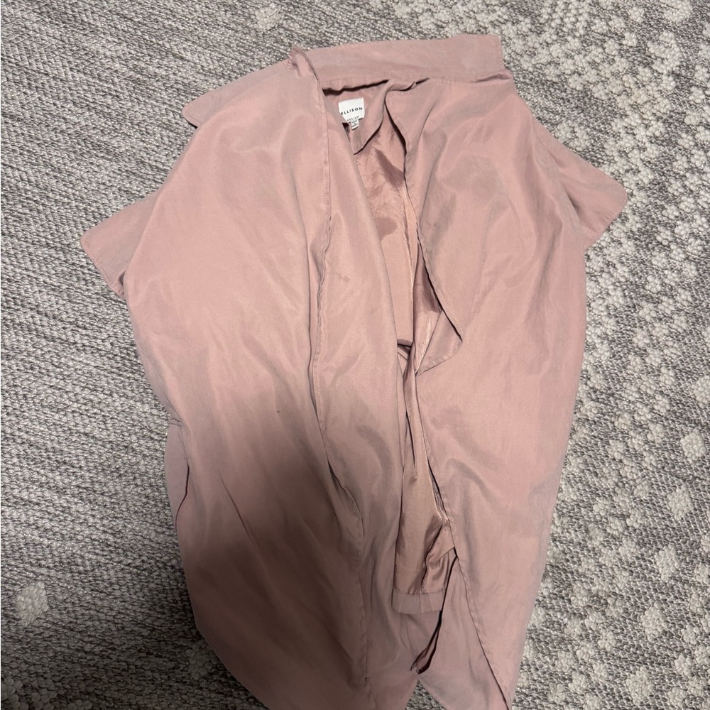 Ellison Mauve Trench Coat